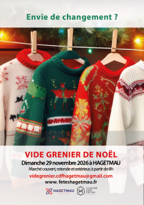 Affiches vide grenier A5 pulls
